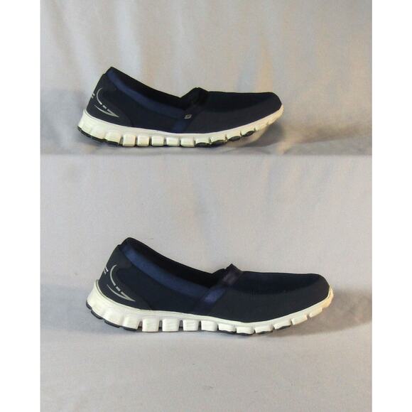 Skechers Memory Foam Mesh Walking Shoes Blue Size 9 - Picture 2 of 8